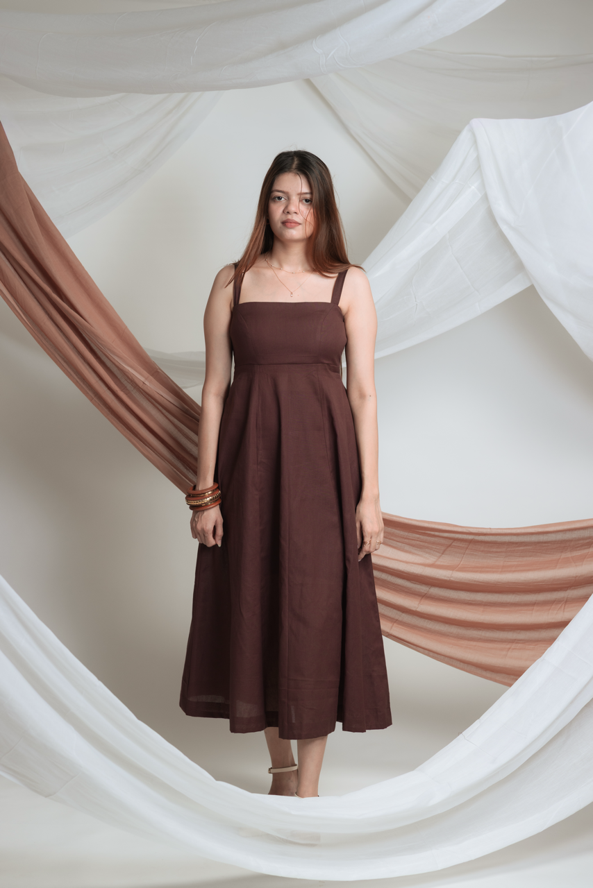 Brown Earthline Dress