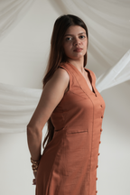 Mocha Mousse Dress