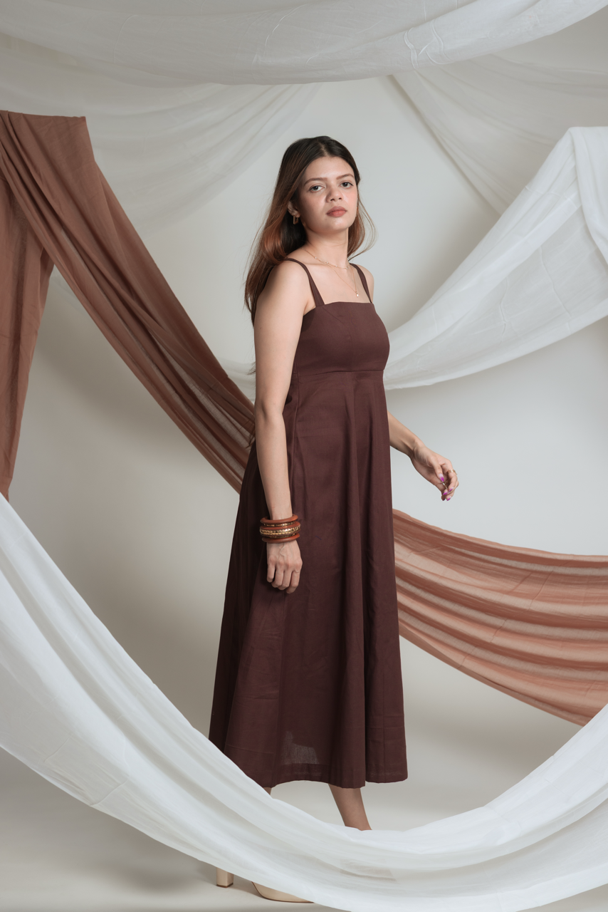 Brown Earthline Dress
