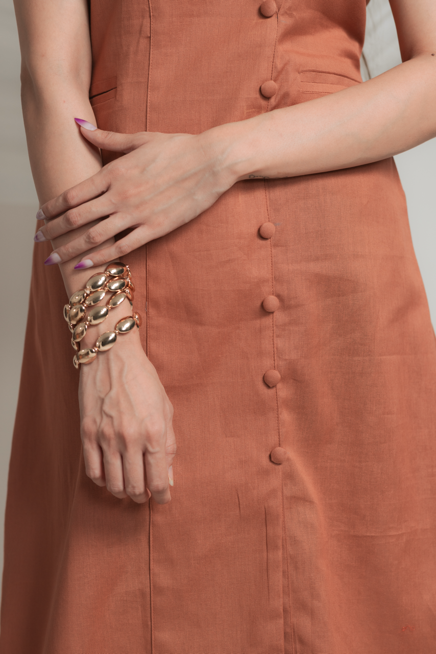 Mocha Mousse Dress